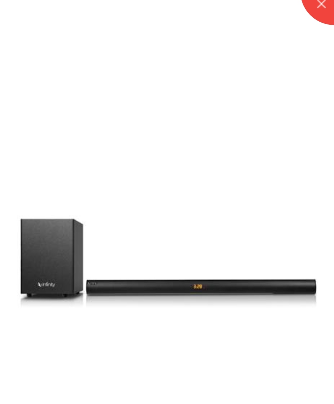 INFINITY by Harman Cinebar 200WL....