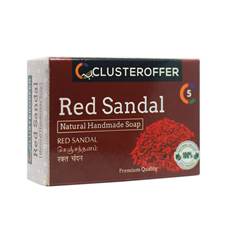 RED SANDAL NATURAL HANDMA....