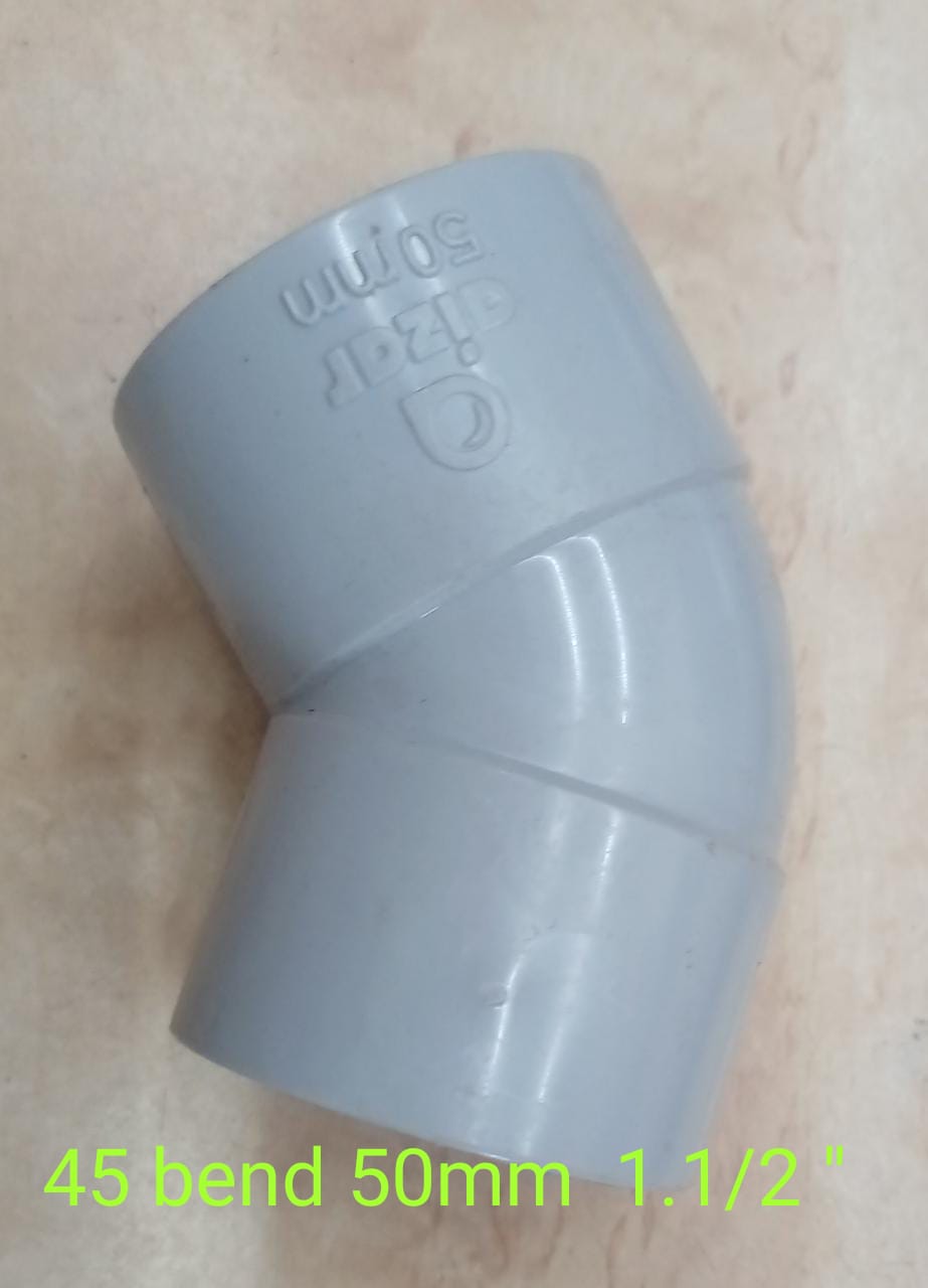 45 BEND 50MM AIZAR  PVC