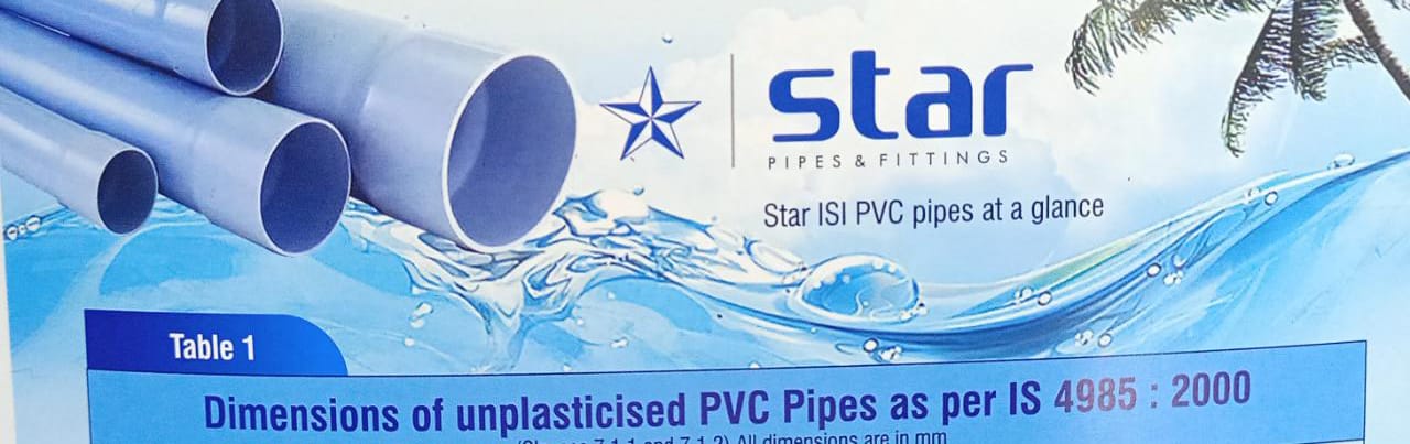 PIPE PVC  WHITE 32 MM STAR