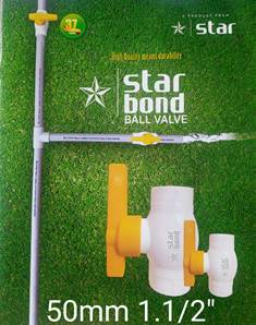 UPVC BALL VALVE 50MM