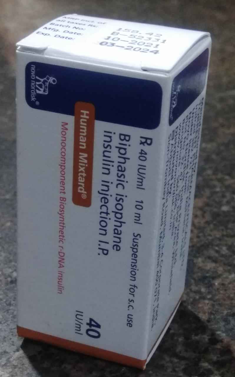 BIPHASIC ISOPHANE INSULIN